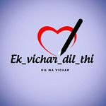 Profile avatar of ek_vichar_dil_thi