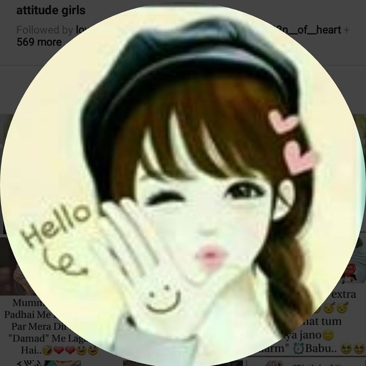 Profile avatar of @attitude_girl1431