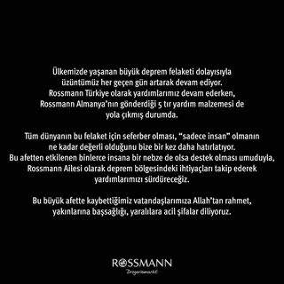One of the top publications of @rossmannturkiye which has 4.2K likes and 85 comments