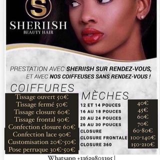 One of the top publications of @sheriishbeautyhairparis which has 2 likes and 0 comments