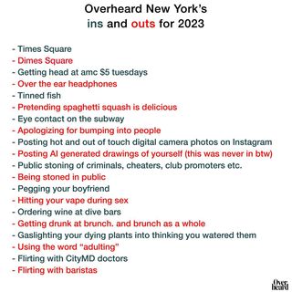 One of the top publications of @overheardnewyork which has 21.4K likes and 445 comments