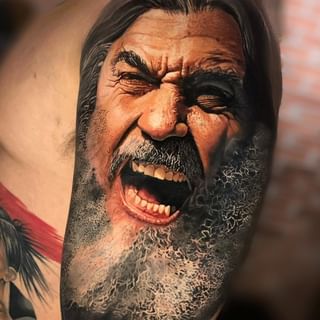 One of the top publications of @richard.arthur.tattoo which has 6.5K likes and 198 comments
