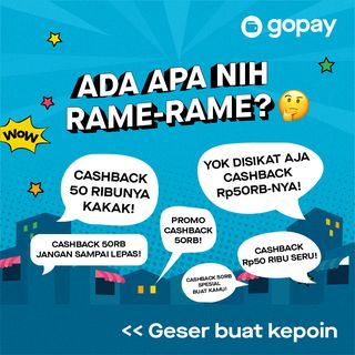 One of the top publications of @gopayindonesia which has 1.1K likes and 46 comments