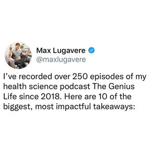 One of the top publications of @maxlugavere which has 41.8K likes and 919 comments