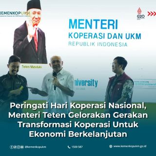 One of the top publications of @kemenkopukm which has 222 likes and 9 comments