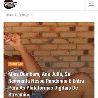 One of the top publications of @anajuliamissbumbum which has 421 likes and 0 comments