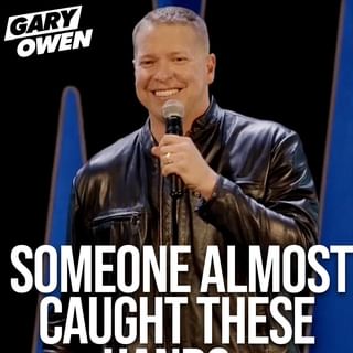One of the top publications of @garyowencomedy which has 4.8K likes and 58 comments