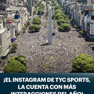 One of the top publications of @tycsports which has 187.1K likes and 906 comments