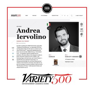 One of the top publications of @andreaiervolinoproducer which has 8.7K likes and 103 comments