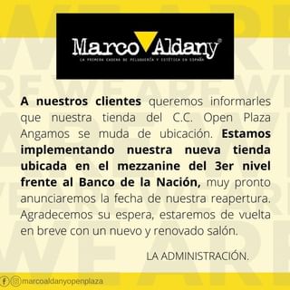 One of the top publications of @marcoaldany.peru which has 19 likes and 2 comments