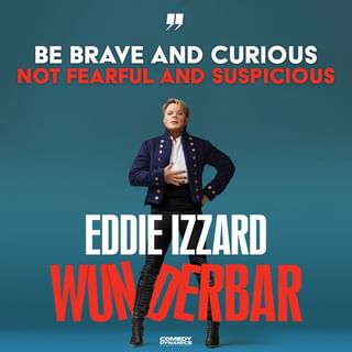 One of the top publications of @eddieizzard which has 7.6K likes and 97 comments