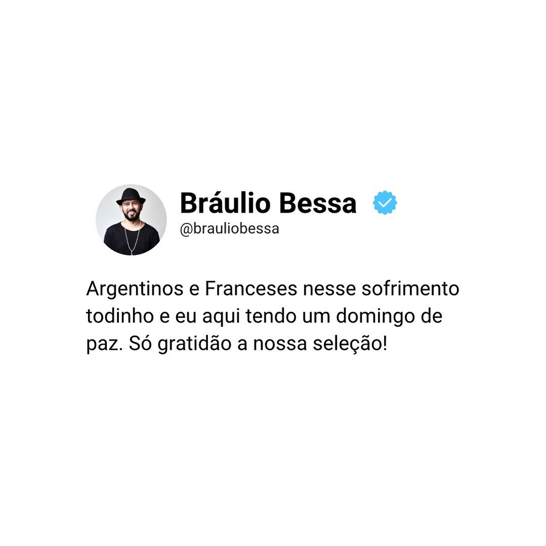 One of the top publications of @brauliobessa which has 46K likes and 1.4K comments