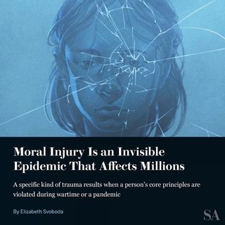 One of the top publications of @scientific_american which has 6K likes and 124 comments