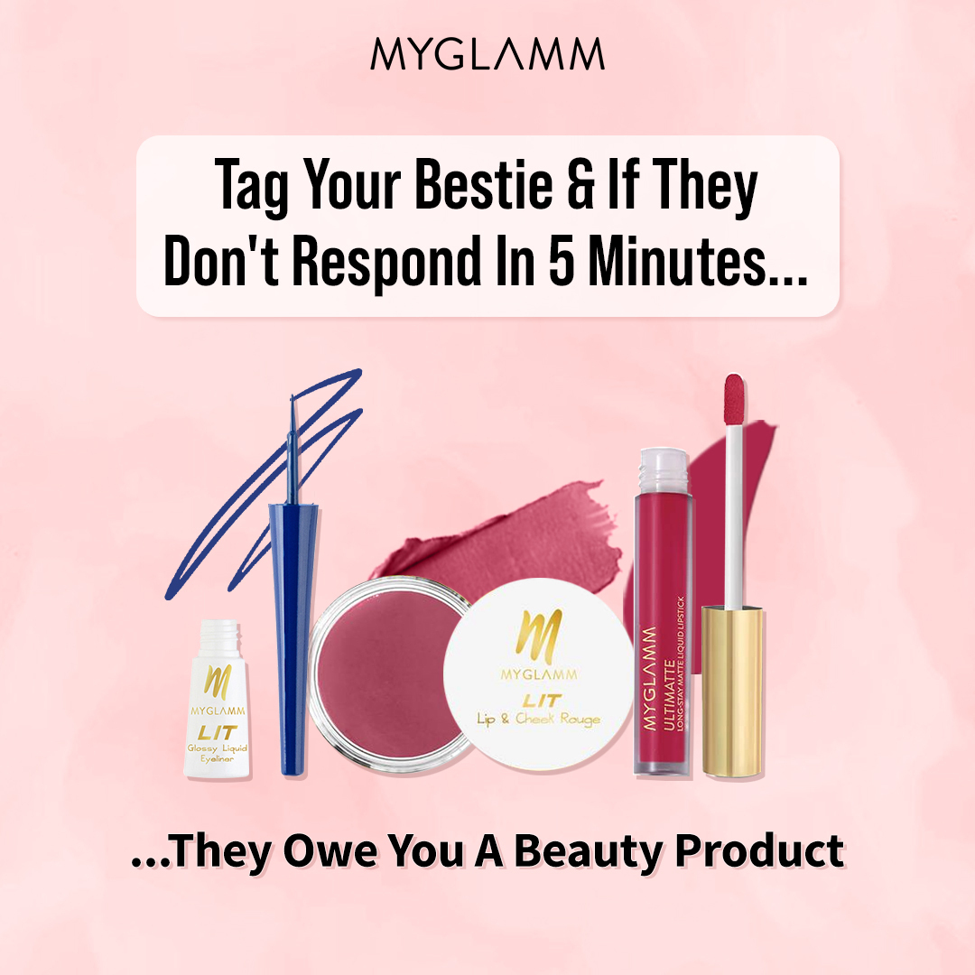 One of the top publications of @myglamm which has 146 likes and 7 comments