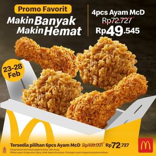 One of the top publications of @mcdonaldsid which has 6.9K likes and 329 comments