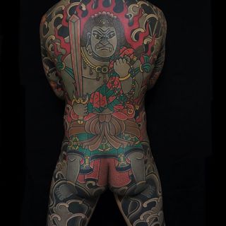 One of the top publications of @horitaka_tattoo which has 1.1K likes and 19 comments