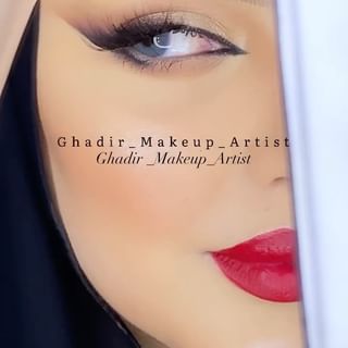 One of the top publications of @ghadir_makeup_artist which has 26.3K likes and 108 comments