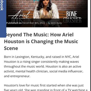 One of the top publications of @arielhoustonmusic which has 4.4K likes and 27 comments